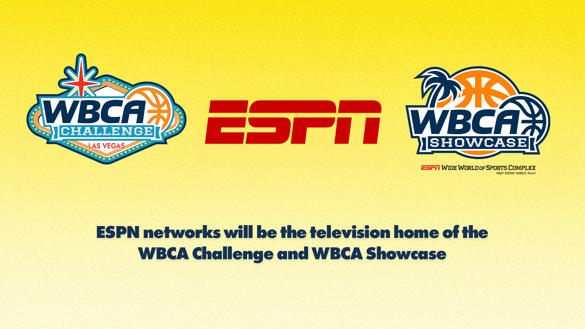 ESPN、第1回WBCAチャレンジ、第2回WBCAショーケース大学女子バスケットボールイベントの試合をテレビ中継へ